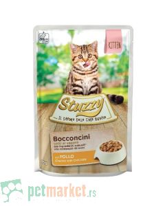 Stuzzy: Preliv za mačiće sa komadićima mesa Kitten Chunks, 85 gr