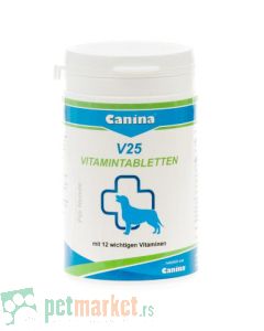 Canina: Vitaminske tablete V25, 30 tabl