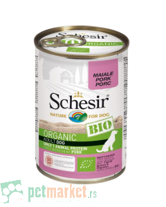 Schesir: Organska vlažna hrana za pse Bio Organik, 400 gr