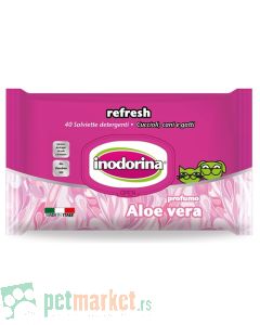 Inodorina: Vlažne maramice Refresh Aloe Vera