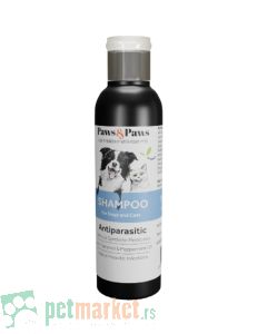 Paws and Paws: Šampon za pse i mačke protiv parazita Antiparasitic, 250 ml