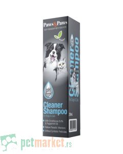 Paws and Paws: Antiparazitski šampon za na bazi demetikona Cleaner, 250 ml