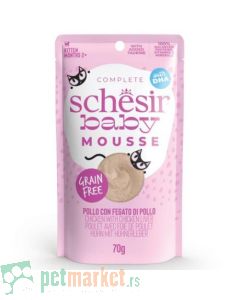 Schesir: Sos za mačiće Baby Cat Mousse, 70 gr