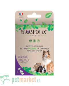 Biospotix: Preparat protiv buva i krpelja za velike rase Dog Spot On, 3x3ml