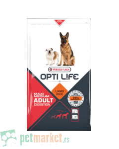 Opti Life: Medium & Maxi Adult Digestion, 12.5 kg