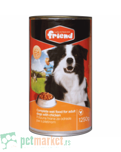 Friend: Konzervirana hrana za pse Adult Dog, 12x1240 gr