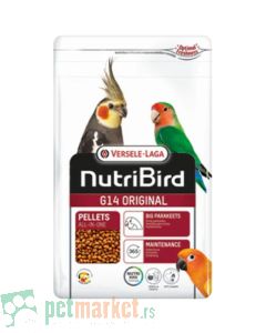Nutri Bird: Peletirana hrana za sve velike papagaje G14 Original, 1kg