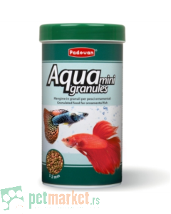 Padovan: Granulirana hrana za ukrasne ribice Aqua Mini Granules, 120 ml