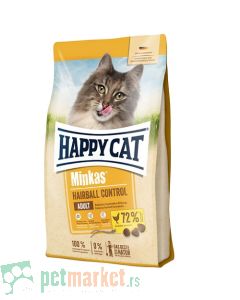 Happy Cat: Hrana za mačke Minkas Hairball, 10 kg