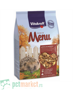 Vitakraft: Hrana za ježeve Menu, 600 gr
