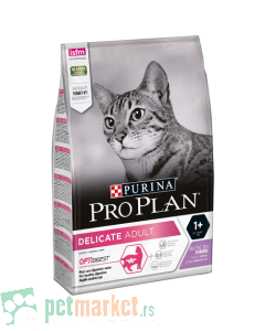 Pro Plan: Hrana za mačke sa osetljivim varenjem Delicate Ćuretina