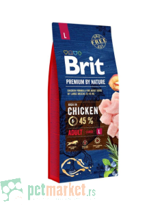 Brit Premium: Hrana za odrasle pse velikih rasa Adult Large