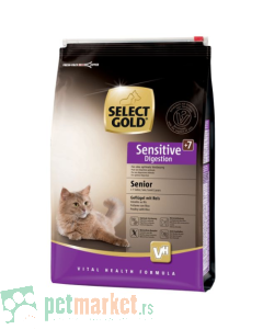 Selecta Gold: Hrana za starije mačke Senior Sensitive Digestion, 400 gr