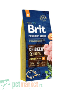 Brit Premium: Hrana za štence srednjih rasa Junior Medium