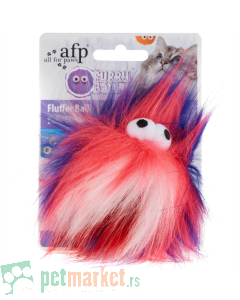 AFP: Igračka za mačke Red Fluffer Ball