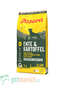 Josera: Hrana za odrasle pse Pačetina & Krompir, 12,5 kg