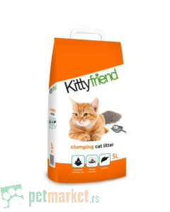 Kitty Friend: Grudvajući posip za mačke Clumping