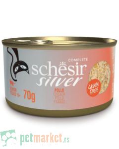 Schesir: Konzerva za starije mačke Silver, 70 gr