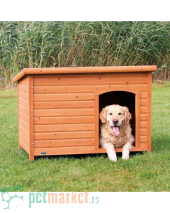 Trixie: Drvena kućica za pse sa ravnim krovom Natura, XL 