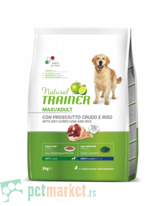 Trainer Natural: Hrana za odrasle pse velikih rasa Maxi Adult, 12 kg