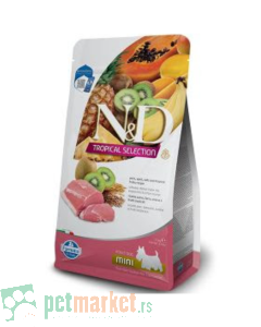 N&D Tropical: Hrana za odrasle pse malih rasa Mini Adult Svinjetina