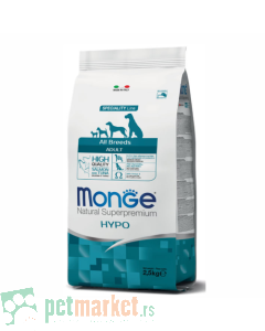 Monge: Hrana za alergične pse Hypoallergenic All Breeds Adult