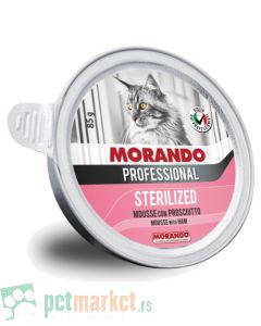 Morando: Paštete za mačke Adult Sterilized Professional, 85 gr