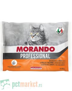Morando: Vlažna hrana za mačke Adult Multi Pack Professional, 4x100 gr