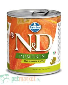 N&D: Vlažna hrana za pse Pumpkin Adult, 6x285 gr