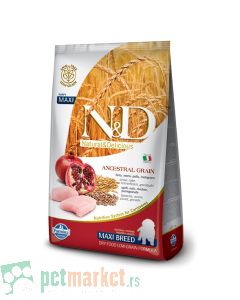 N&D Low Grain: Maxi Puppy, Piletina & Nar