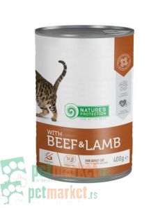 Nature’s Protection: Vlažna hrana za odrasle mačke Adult, 400 gr