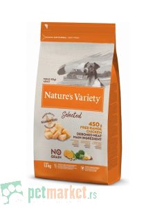 Nature’s Variety: Hrana za pse Selected Mini Adult, Piletina