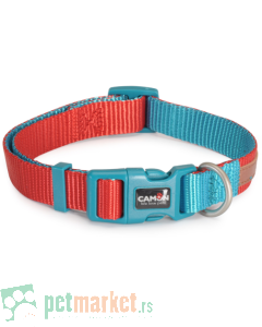 Camon: Ogrlica za pse Bicolor Crveno-Plava