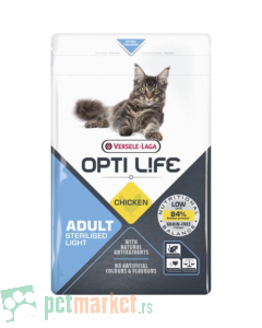 Opti Life: Hrana za sterilisane i gojazne mačke Sterilised/Light, 1 kg