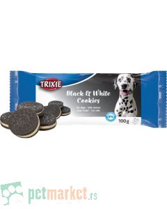 Trixie: Poslčastica za pse  Black & White Cookies, 100 gr