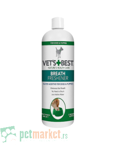 Vet's Best: Osveživač daha Breath Freshener, 500 ml