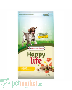Happy Life: Hrana za pse Adult, Piletina