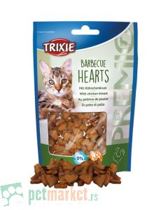 Trixie: Poslastica za mačke Premio Barbecue Hearts, 50 gr