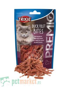 Trixie: Poslastica za mačke zalogajčići od pačetine Duck Filet Bites, 50 gr
