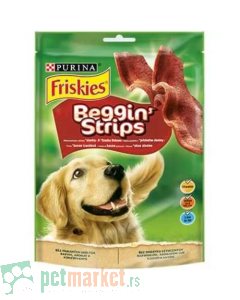 Friskies: Poslastica za odrasle pse Beggin Stripes, 120 gr