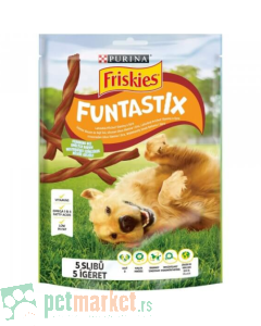 Friskies: Poslastica za odrasle pse Funtastix Dog, 175 gr