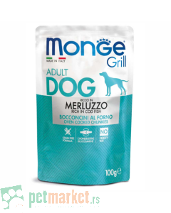 Monge: Preliv za odrasle pse Grill Adult, 100 gr
