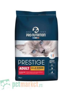 Pro Nutrition Prestige: Hrana za odrasle mačke Adult, Ćuretina