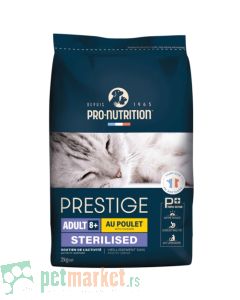 Pro Nutrition Prestige: Hrana za sterilisane starije mačke Sterilized 8+