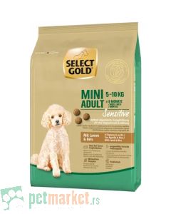 Select Gold: Hrana za odrasle pse malih rasa Sensitive Mini Adult Jagnjetina