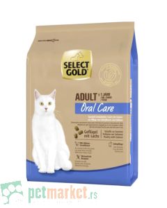 Select Gold: Hrana za odrasle mačke za negu zuba Oral Care, 400 gr