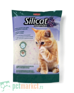 Padovan: Silikatni posip za mačke Silicat Lavander, 5l