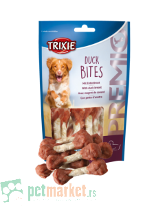 Trixie: Rolovana sirova koža sa pačećim grudima, 60 gr