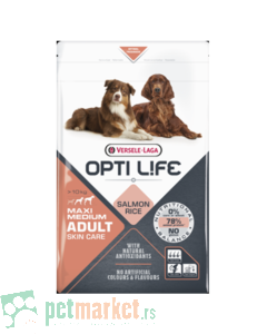 Opti Life: Medium & Maxi Adult Scin Care, 12.5 kg