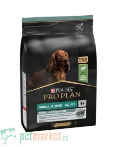 Pro Plan: Hrana za odrasle male pse Small&Mini Adult Optidigest Jagnjetina